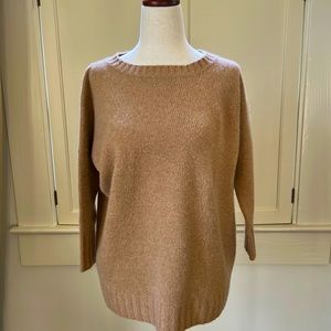 J. Crew Italian Cashmere Dolman 3/4 Sleeve Sweater Size XXS